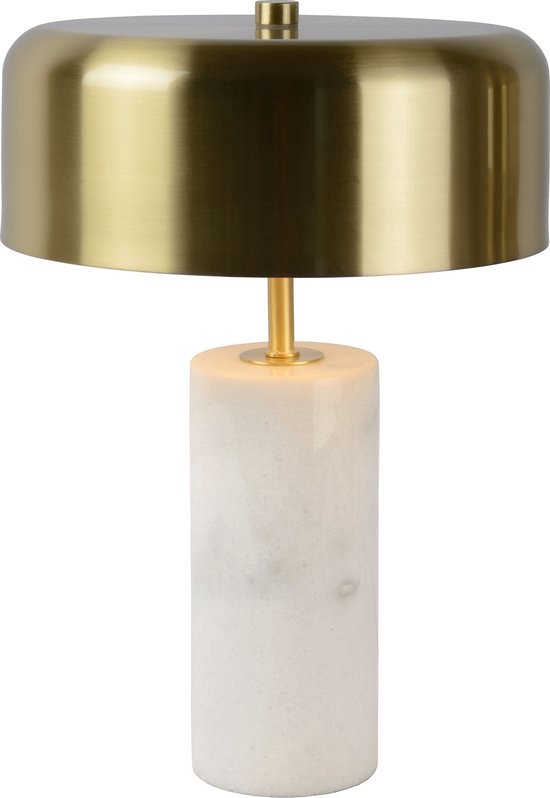 Lucide MIRASOL Tafellamp - Ø 25 cm - G9 - Wit