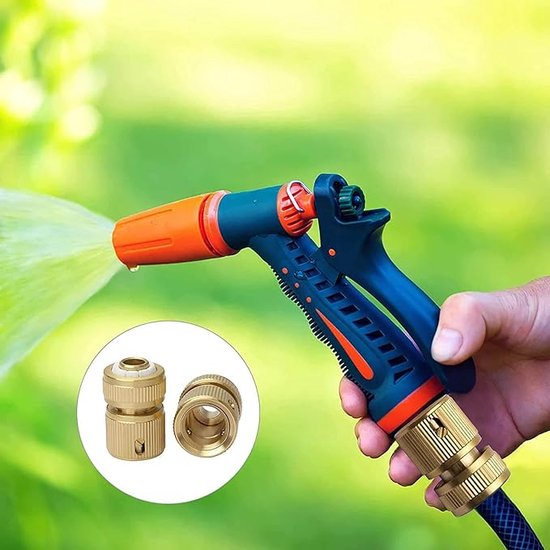 slangkoppeling set / Verdeler Slangkoppeling - HOOGWAARDIGE MATERIALEN - Tuinslangverbindingsstukken, van VijverTechniekShop — afbeelding 4
