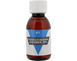 BT'S Alcohol 70% gedenatureerd ethanol 120 Milliliter