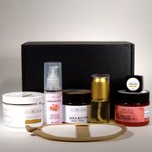 Aurgan Exquisite Gift Box - Aker Fassi / Relatiegeschenk - Arganolie kadopakket - Natuurlijke Cosmetica - Shea Butter - Cactusvijgscrub