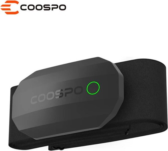 Coospo - Moniteur de fréquence cardiaque - Capteur - Avec Bluetooth -  Sangle pectorale