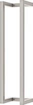 FugaFlow Tebosa handdoekrek - Badkamer - 60x12,5x12,5cm - Chroom
