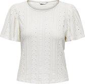 ONLY ONLRIVERSIDE S/S FLAIRED TOP JRS Dames Top - Maat M