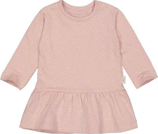 Levv bébé nouveau-né filles robe Nara aop Pink Blush Dot