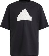 adidas Sportswear Future Icons Logo Piqué T-Shirt - Kinderen - Zwart- 152