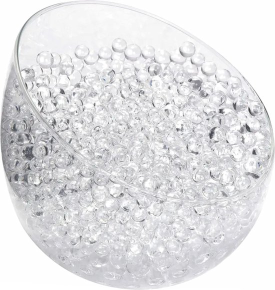 Fako Bijoux® - Waterballetjes - Water Absorberende Balletjes - Gelballetjes - Waterparels - 8-9mm - Transparant - 10.000 Stuks