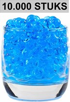 Fako Bijoux® - Waterballetjes - Water Absorberende Balletjes - Gelballetjes - Waterparels - 8-9mm - Blauw - 10.000 Stuks