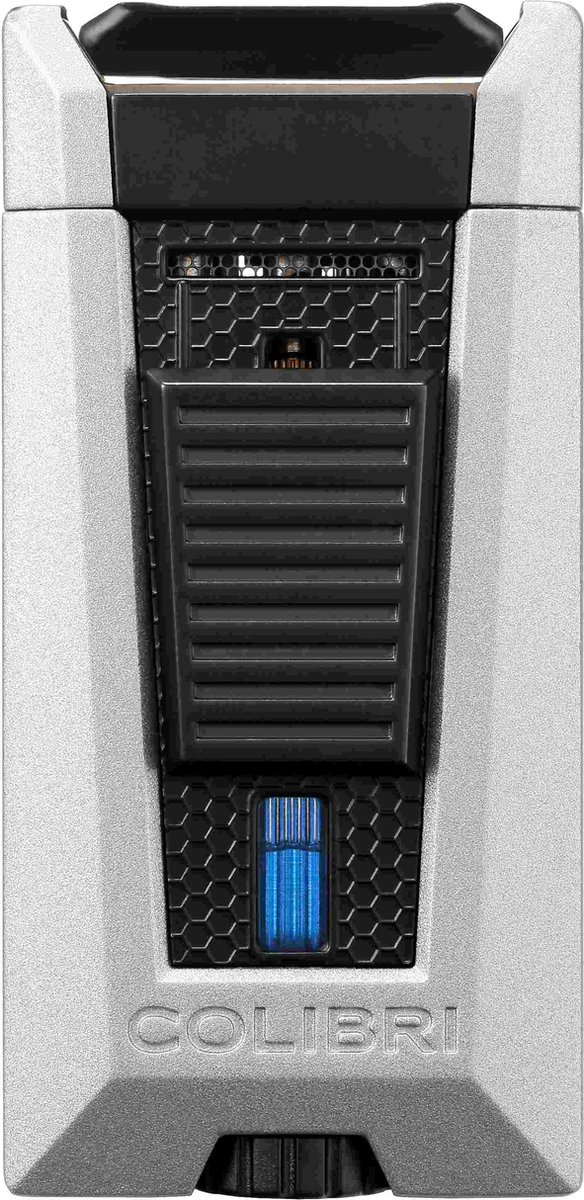 Goedkoopste Colibri triple flame aansteker Stealth Triple Silver-Black