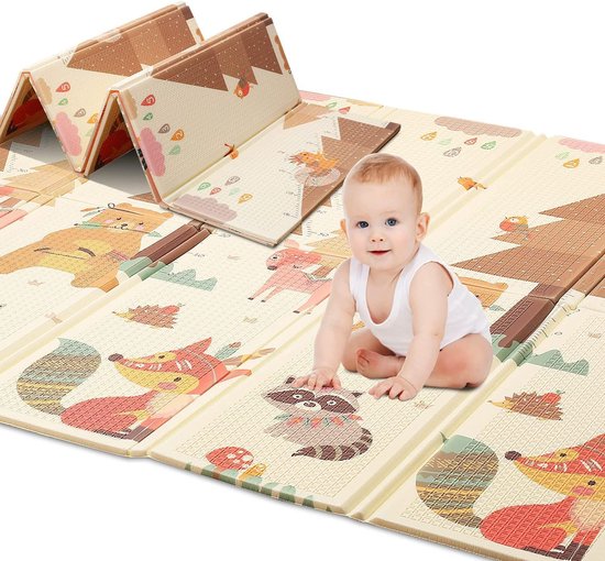 Tapis de jeu pour bébé, tapis Bébé , couverture de jeu pliable, tapis  d'éveil Enfants