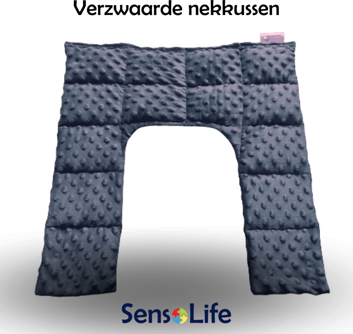 Goedkoopste Verzwaarde Nek- en schouderkussen - 4 kg - donkergrijs - Schoudersgewichten
