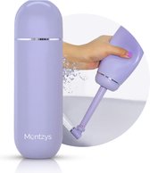 Bidet mobile Montzys® - Bouteille Peri - Douche vaginale - Bouteille de rinçage post-partum - Douchette à main - Compact et à emporter partout