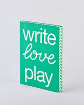 Carnet Nuuna A5+ - Write Love Play