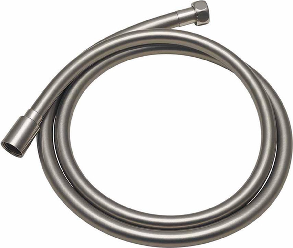 Qisani Flow anti-twist doucheslang 150cm Geborsteld Rvs