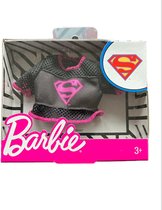 Barbie kleding accessoire / shirt Superwoman, zwart / roze