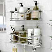 Étagère de douche \ étagère à épices, étagère d'angle pour salle de bain cuisine_‎13,97 x 13 x 32 cm