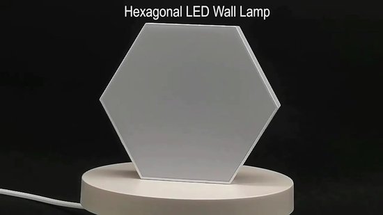 HappyLEDS® Hexagon LED Lights Ultimate - Applique murale d