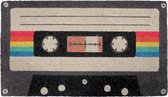 Exterieur Cassetteband Deurmat Kokos Deurmat met Antislip PVC Onderkant Deurmat voor Ingang Deurmat Handgeschilderd Afmetingen: 70 x 40 cm