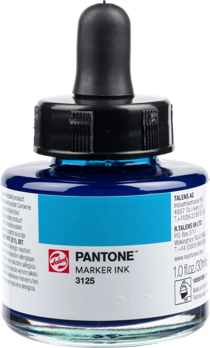 Talens | Pantone marker inkt 30 ml 3125