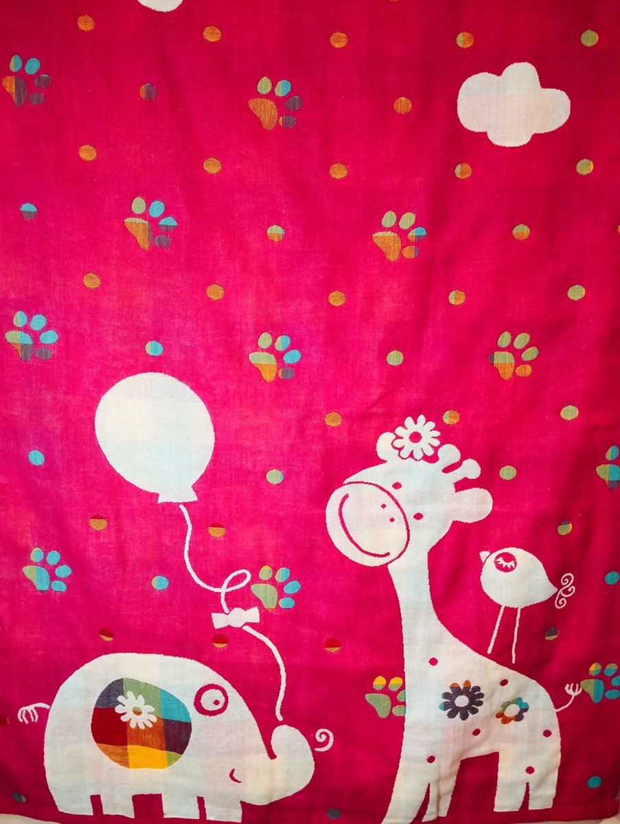 Badhanddoek voor babys&peuters Roze