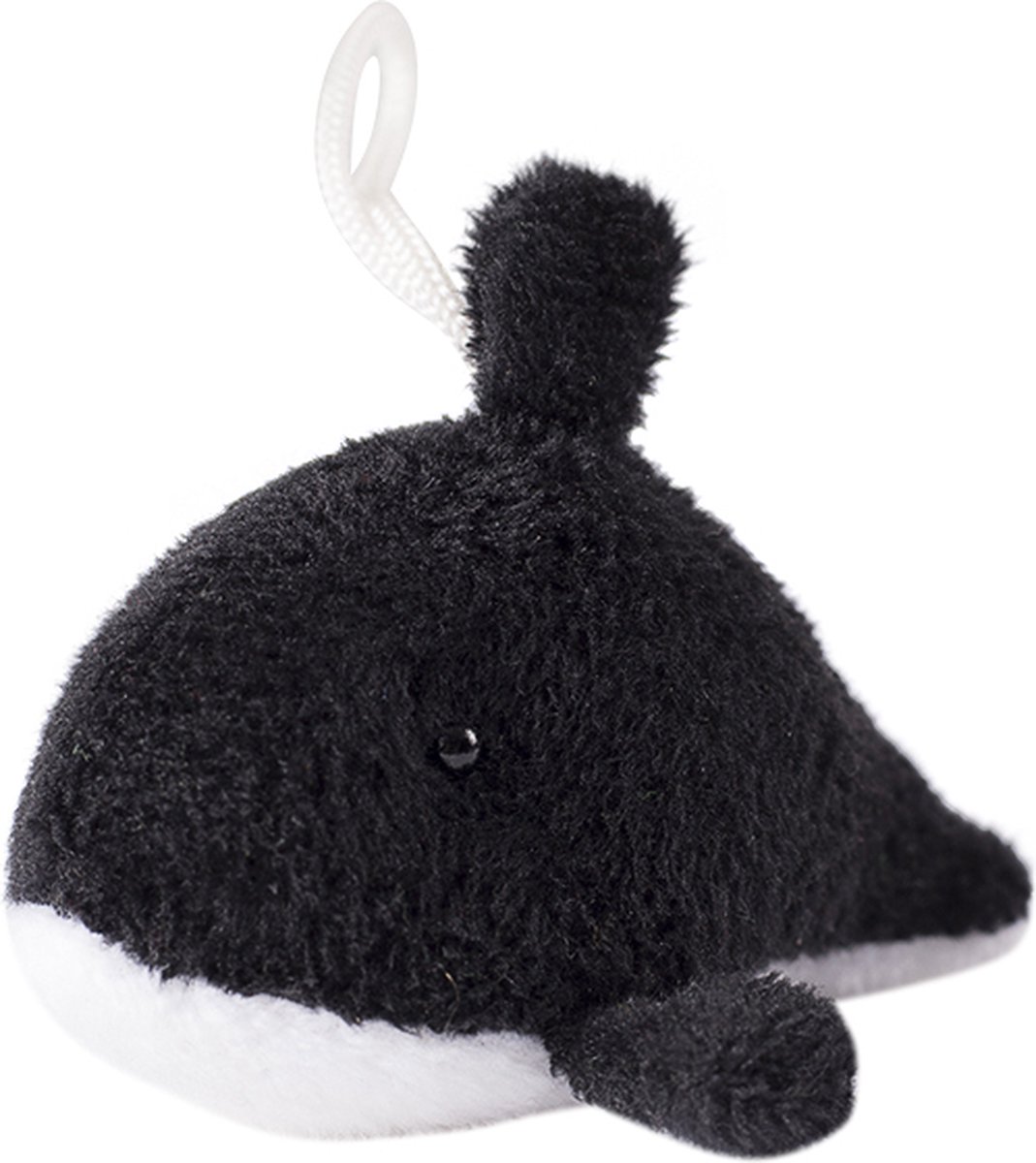 Sleutelhanger Orca | Zwart/wit