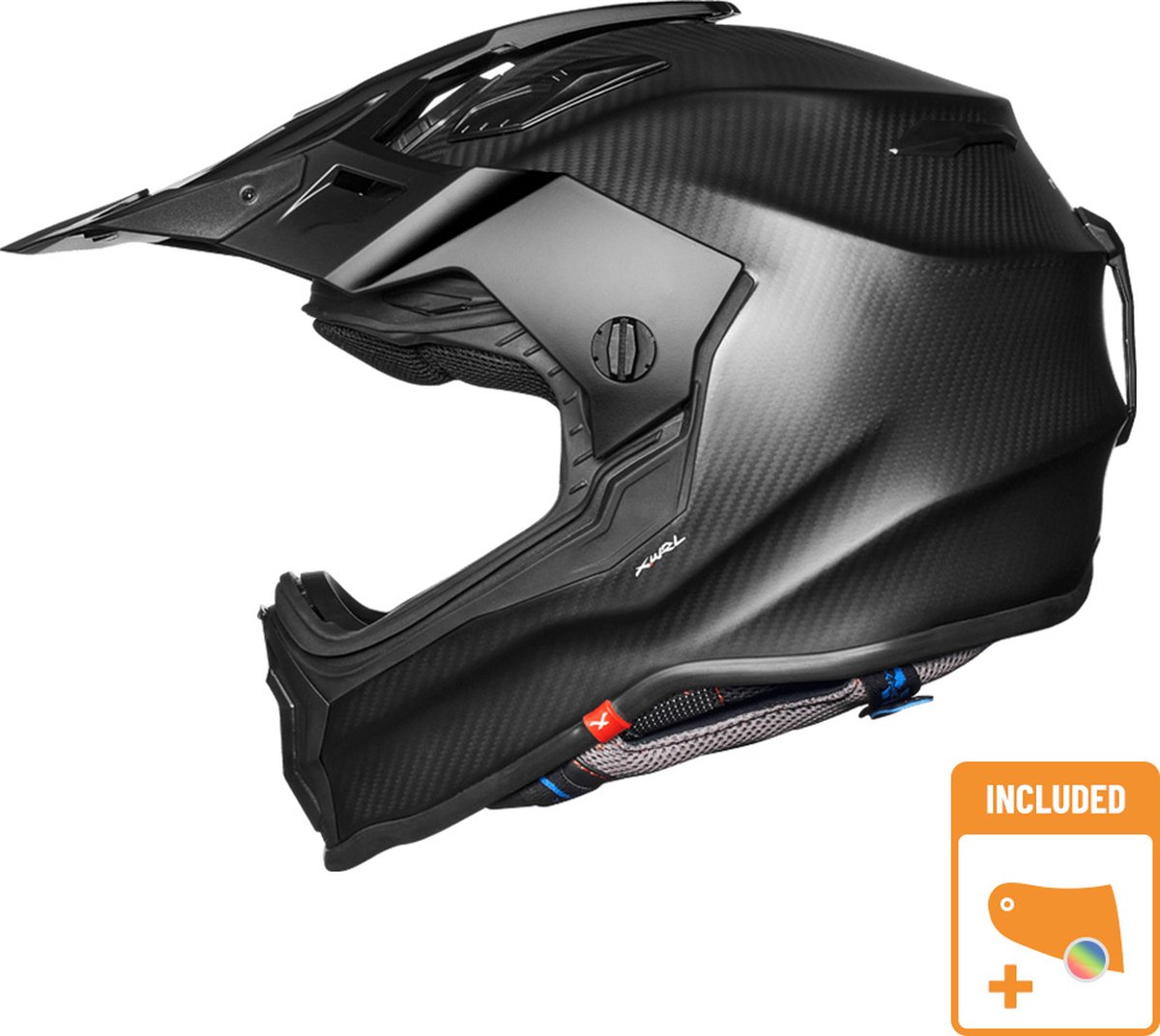 Nexx X.Wrl Zero Pro Carbon Matt 2XL - Maat 2XL - Helm