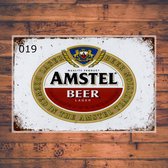 Wandbordje Amstel Bier