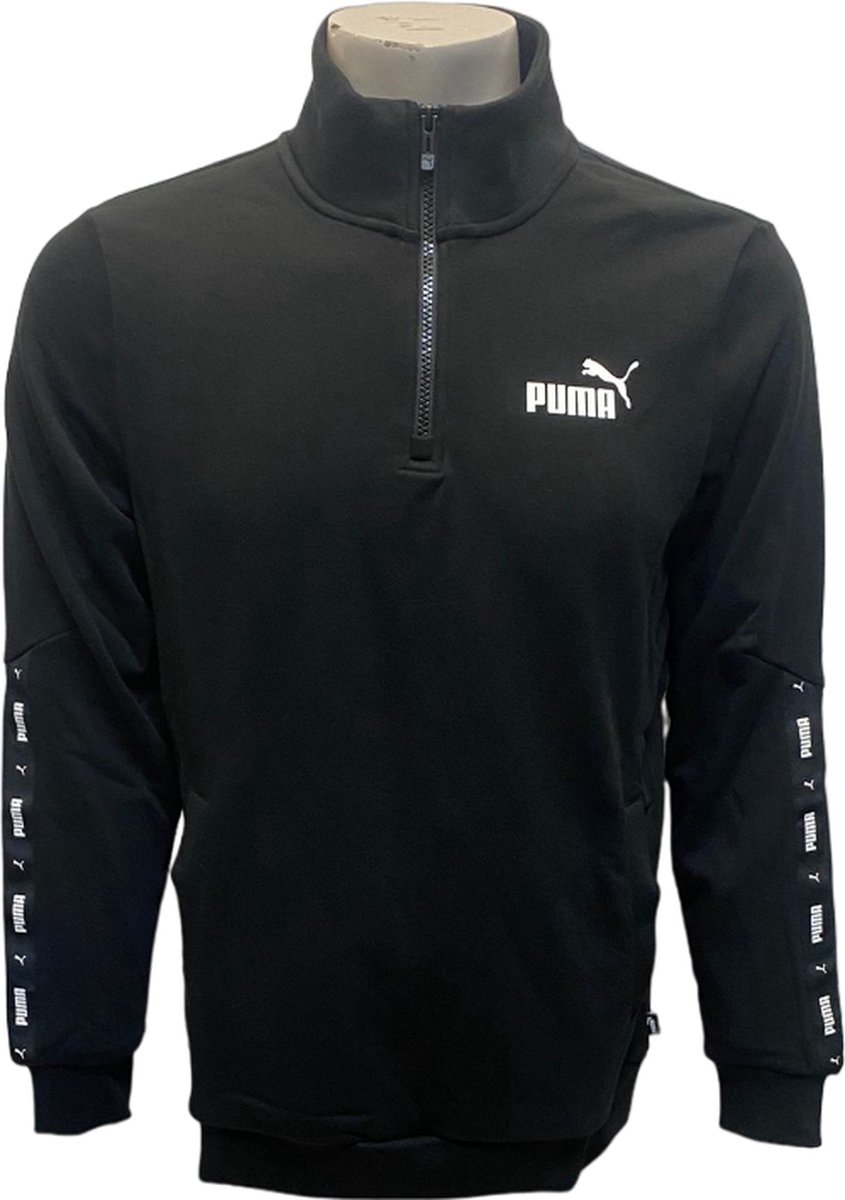 puma ass+ tape half-zip TR kleur Zwart