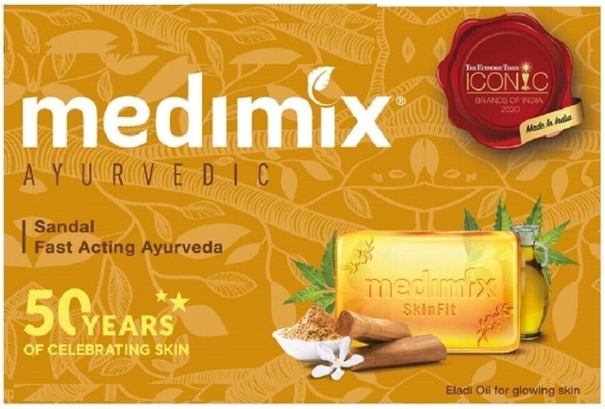 Medimix Orange Yellow Soap (125g)