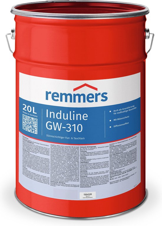 Induline GW-310 zwart 5 liter - 