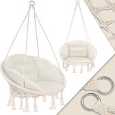 Bol.com KESSER® Hangstoel Chill met Kussen voor Binnen en Buiten tot 150 kg - Beige aanbieding