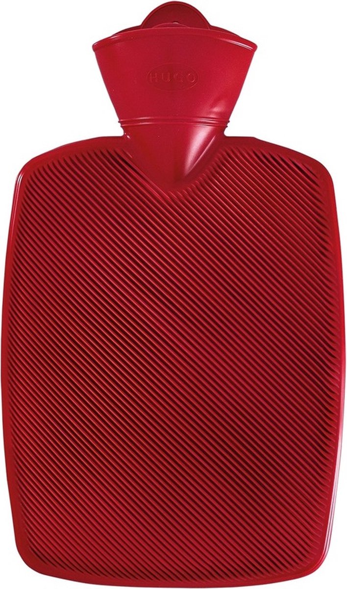 Goedkoopste Warm water kruik - kunststof kruik - zonder hoes - rood - 1,8 liter