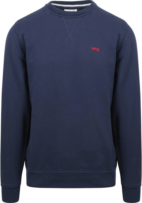 McGregor - Essential Sweater Logo Navy - Heren - Regular-fit