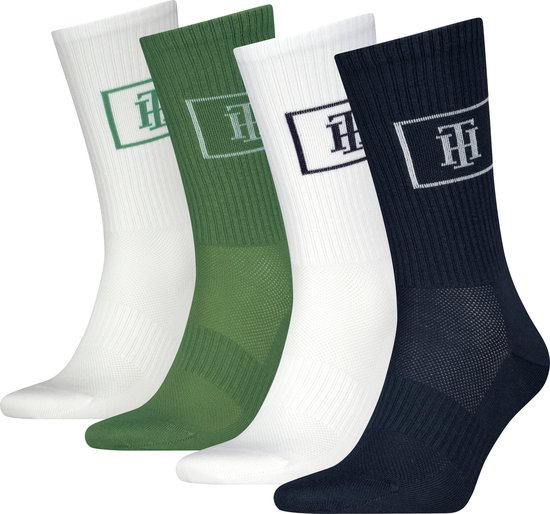 Tommy Hilfiger Heren Sportsokken - 4 pack - Maat 39-42