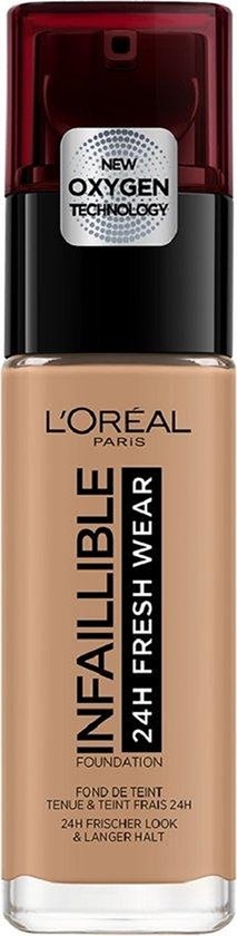 3x L'Oréal Paris Infallible 24Hr Fresh Wear Foundation 300 Amber