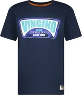 Vingino T-shirt Hefor Jongens T-shirt - Dark Blue - Maat 152