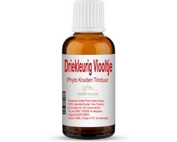Herbes D'Elixir Driekleurig Viooltje Tinctuur – 100 ml – 1 Tinctuur – Natuurlijk Versterkend