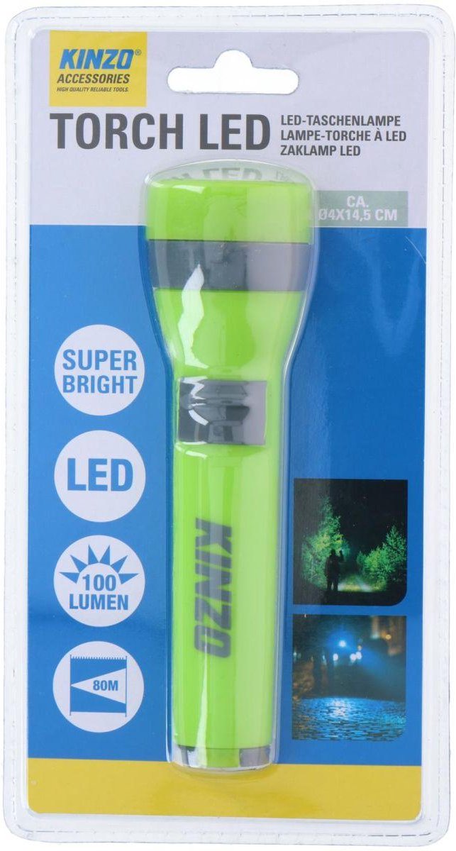 kinzo zaklamp D4x14.5cm 100lumen