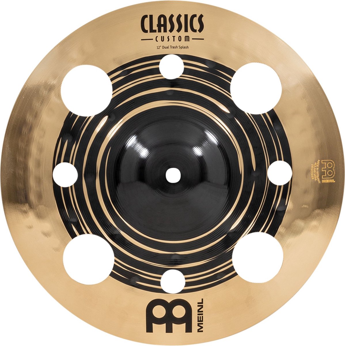 Meinl CC12DUTRS Classics Custom Dual Trash Splash 12" - Splash-bekken