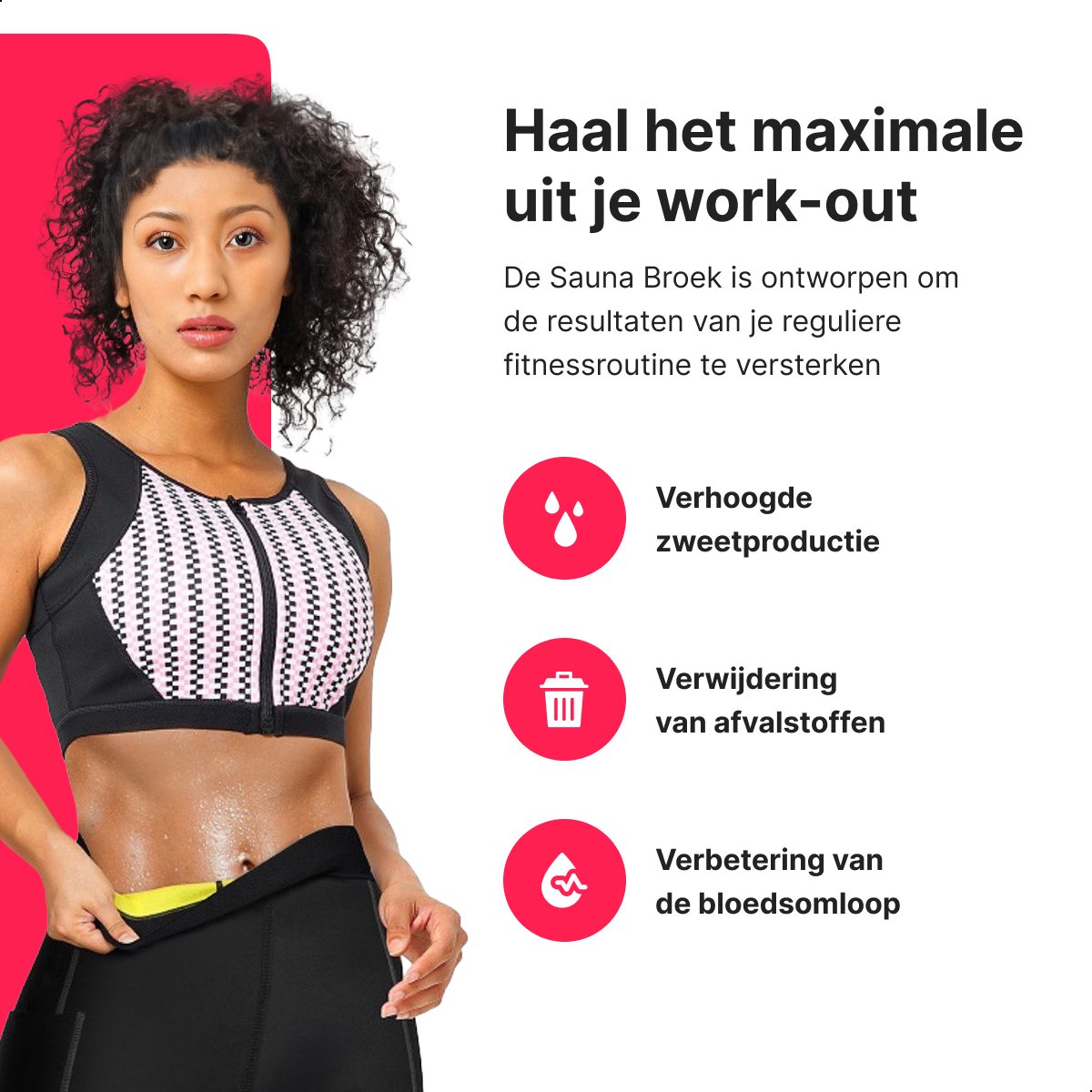 Sauna Broek - Lang | Compressie Legging | Met Zak | Thermisch | Afslankbroek | Neopreen Zweet Broek (2026) — afbeelding 6