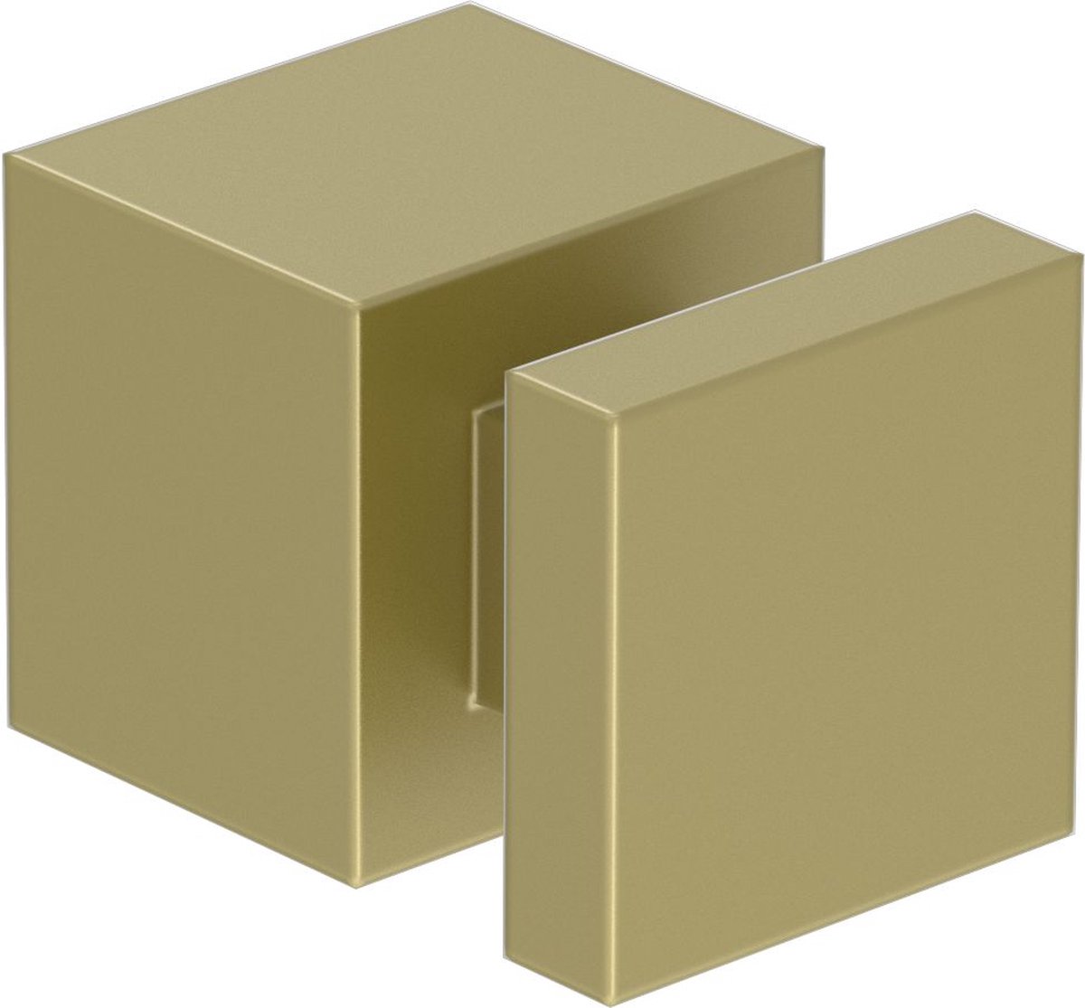 psmlighting Cascade Wandhaak | L20xB20xD30mm | Aluminium | Anodic gold