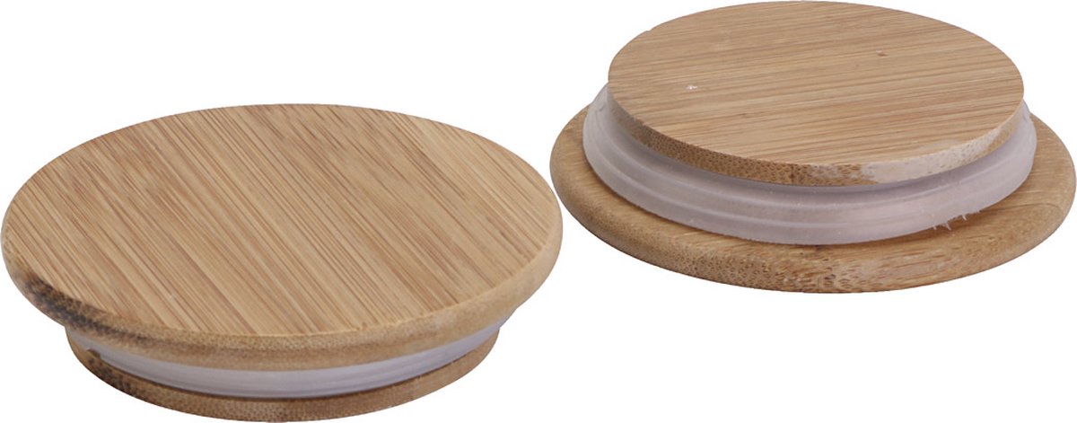 Creativ Company Houten Deksel 9 cm 12 stuks