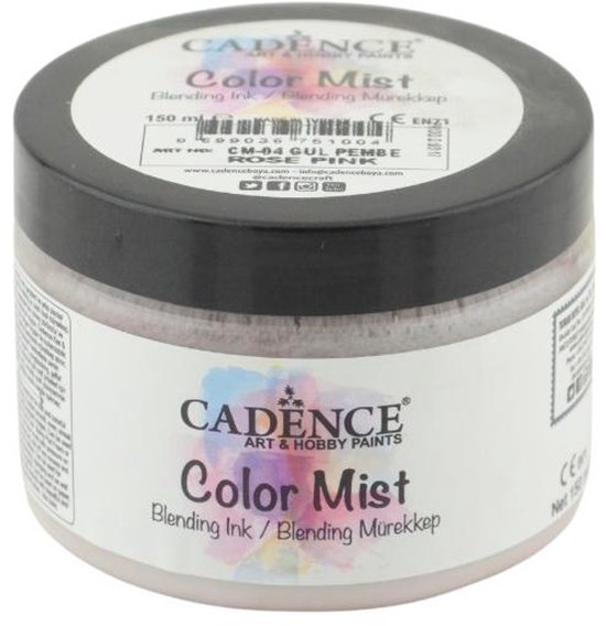 Foto: Cadence color mist blending inkt verf 150 ml rozenrood