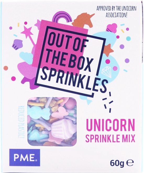 PME Out of the Box Sprinkles Taartdecoratie - Unicorn - 60g
