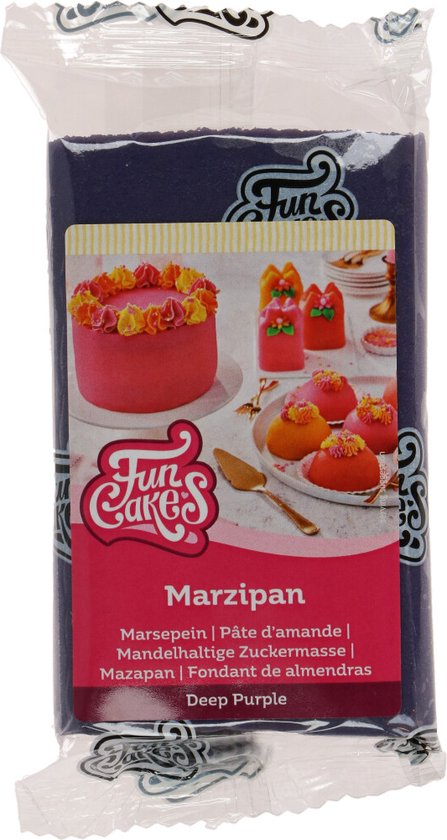 FunCakes Marsepein - Paars - 250g