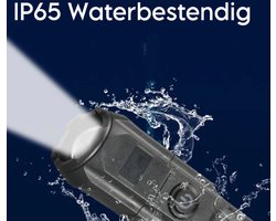 Krachtige T6 Led-zaklamp - led lamp -Waterdicht-Zoom functie - USB-opladbaar