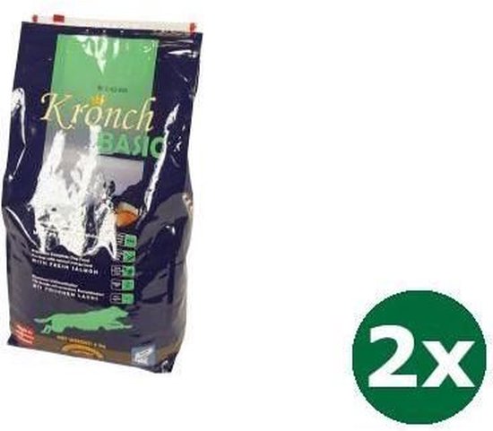 2x5 kg Kronch basic adult hondenvoer