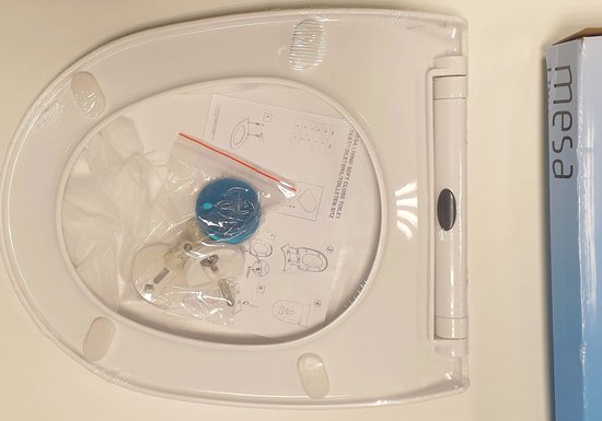 Mesa Living softclose toiletbril | WC-bril softclose | witte WC-bril