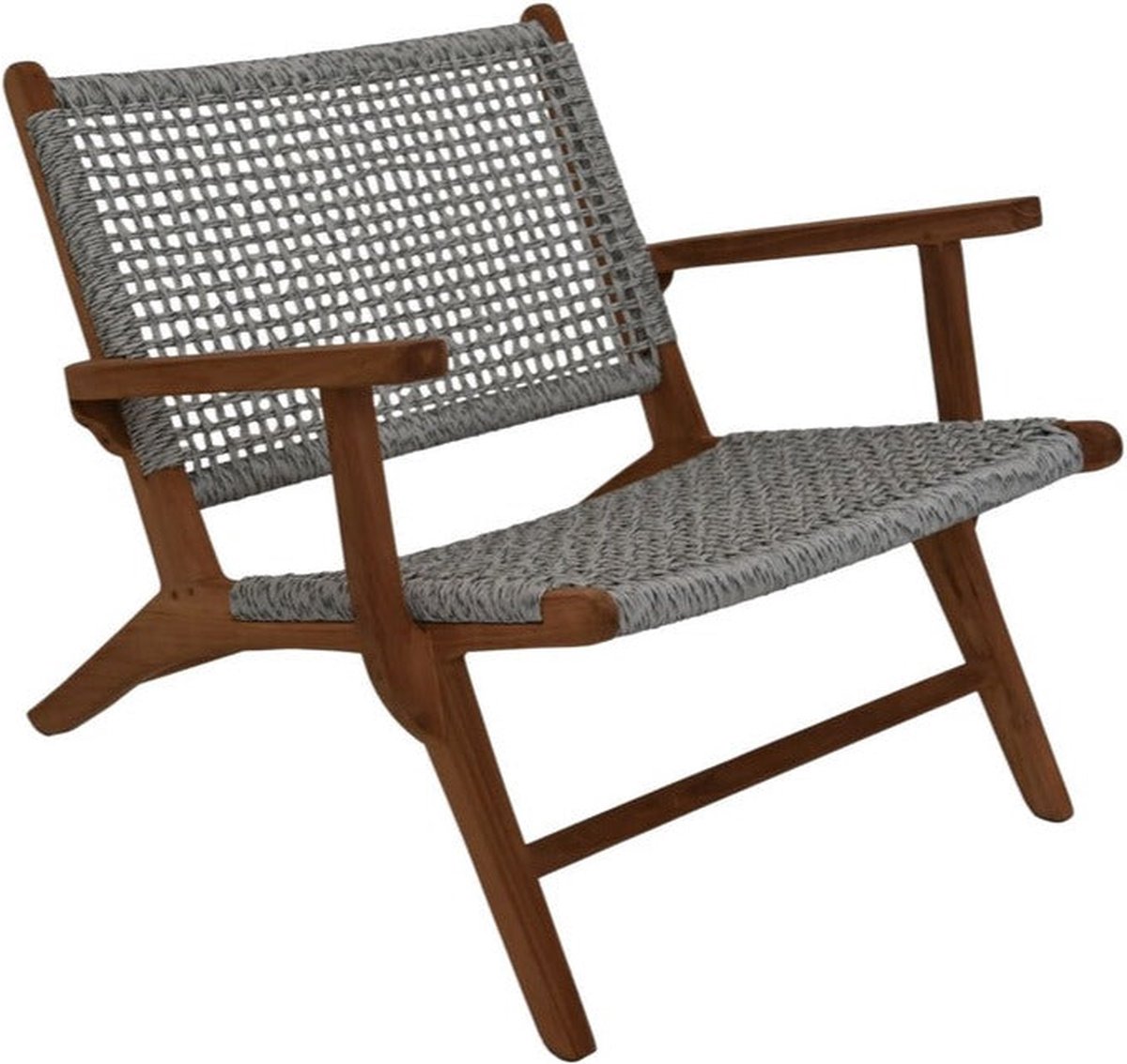 terrasstoelen weerbestendig - Tuinstoel - tuinstoel kuip - kuipstoel buiten - lounge fauteuil - lounge stoel - loungestoel - 80x80x67 - Wood Selections