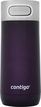 Contigo Luxe Autoseal thermosbeker, roestvrijstalen beker-to-go, isoleerfles, lekvrij, koffiebeker-to-go, vaatwasserbestendig, isoleerbeker met Easy-Clean-deksel, BPA-vrij, 360 ml | Merlot