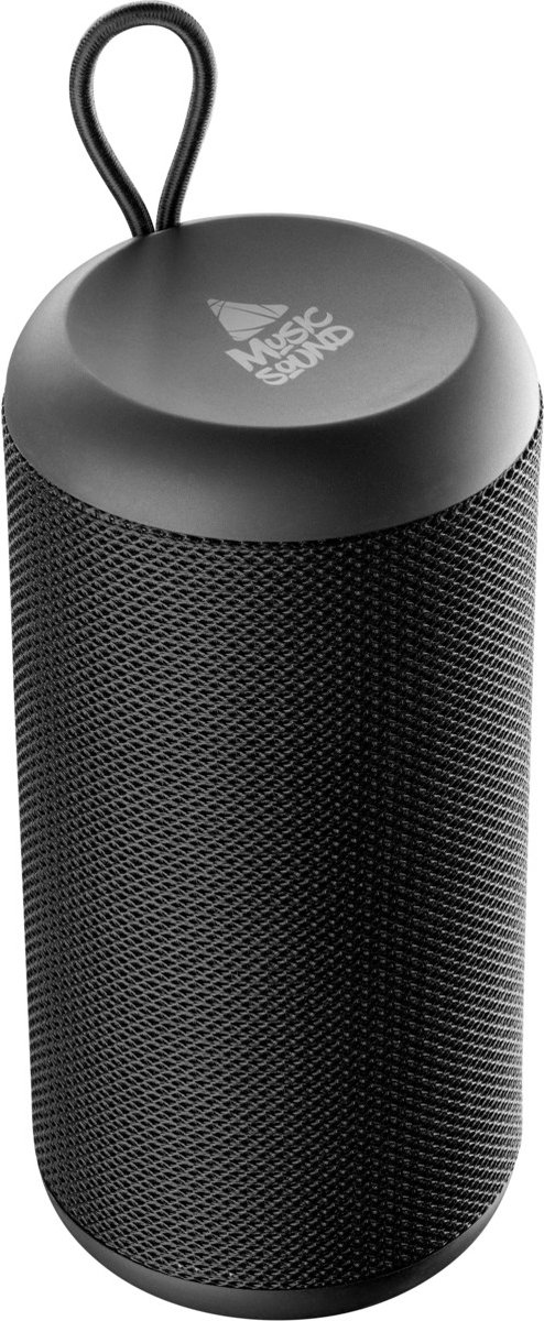Music Sound Verticale bluetooth speaker 5.0 - zwart - 20,5cm x 8cm x 8cm - Goede kwaliteit van geluid